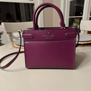 Kate Spade Purple Crossbody Satchel